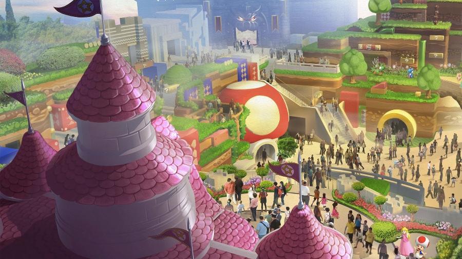 O parque temático da Nintendo terá será montado no Japão. - Reprodução