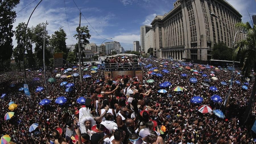 Bloco Fervo da Lud atrai multidão ao centro do Rio no ano passado - Marcelo de Jesus/UOL