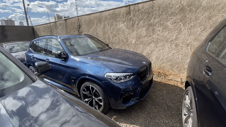Razuk BMW X3 M Competition Eduardo backstage carro - Reprodução - Reprodução