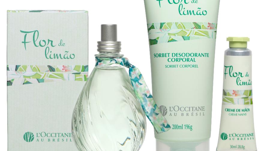 Produtos da L"Occitane au Brésil, que fechou 39 lojas no país em 2020 - Divulgação