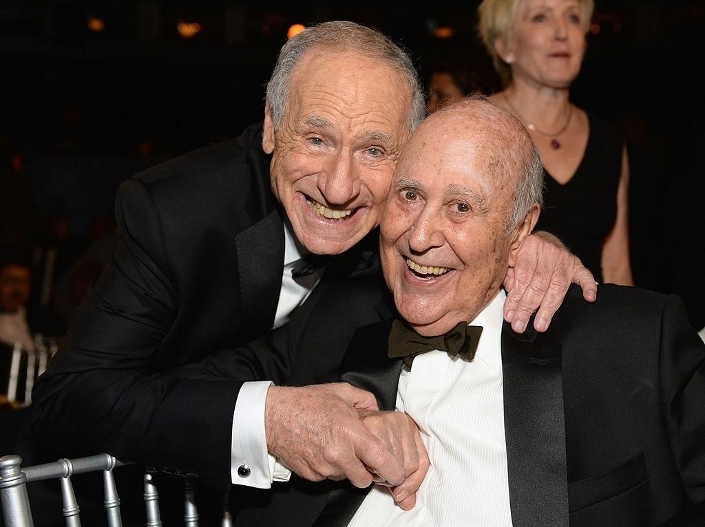 Mel Brooks e Carl Reiner - Getty Images/2013 Michael Kovac
