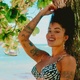 Aline Riscado in vacanza a Caraeva, Bahia - clone / Instagram