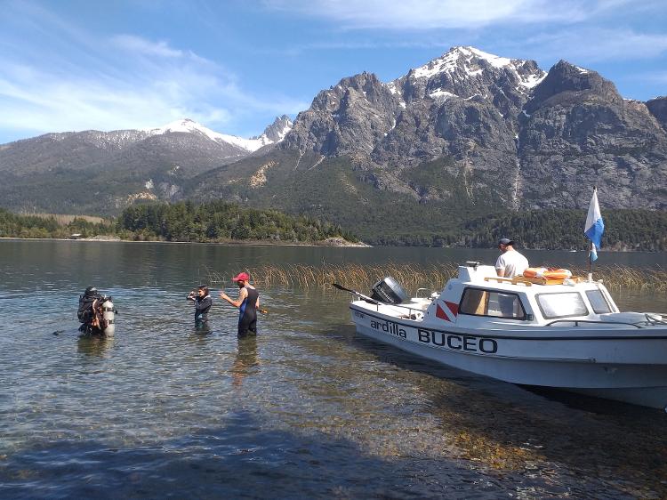 Buceo en Bariloche: Hermosos paisajes dentro y fuera del agua - Bordar / Publicar - Bordar / Publicar