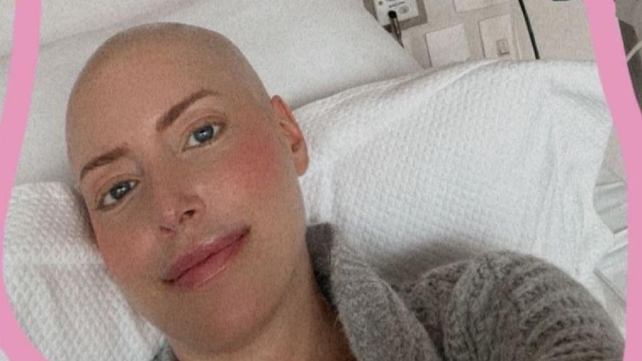Fabiana Justus aparece deitada em cama de hospital  - Reprodução/Instagram