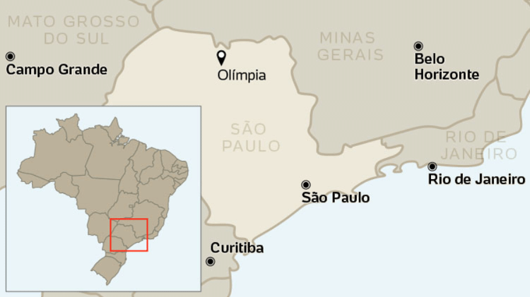 Distância entre as cidades de São Paulo e Olímpia é de aproximadamente 430 km Distância entre as cidades de São Paulo e Olímpia é de aproximadamente 430 km