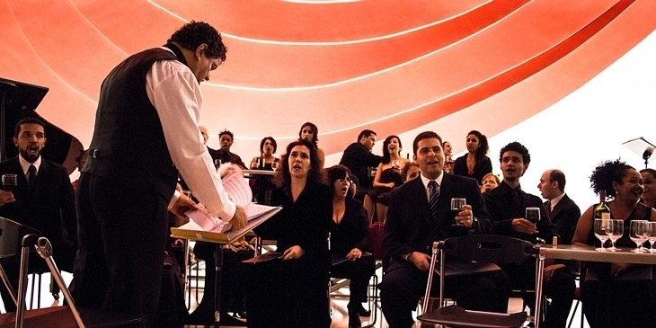 Coro Luther King se apresenta no Auditório Ibirapuera - Oscar Niemeyer - Reprodução