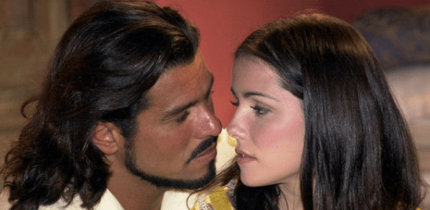 Deborah Secco e Maurício Mattar estavam no elenco de "A Padroeira", exibida em 2001 - Divulgação/Tv Globo/Cristiana Isidoro
