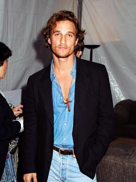 Matthew Mcconaughey em 1997: Estúdio queria o ator para o papel de Jack - Divulgação - Divulgação