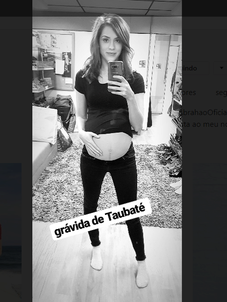 Sophia Abrahão usa barriguinha falsa de gravidez - Reprodução/Instagram