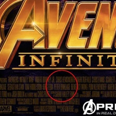 Detalhe no pôster oficial de "Vingadores: Guerra Infinita" confirma o ator Peter Dinklage no elenco - Reprodução - Reprodução