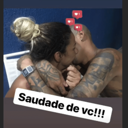 Valesca Popozuda reclama de saudade do namorado - Reprodução/Instagram