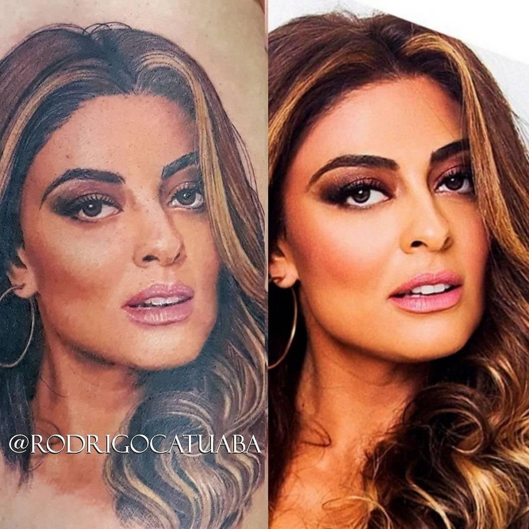 Rodrigo Catuaba ficou conhecido nas redes sociais por tatuar o rosto de famosos - Reprodução/Instagram/rodrigocatuaba