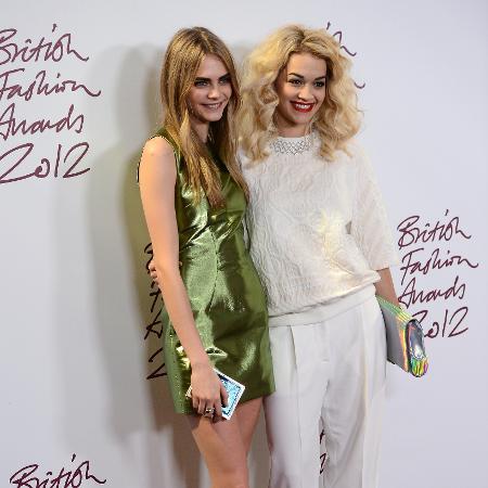 As ex-namoradas Rita Ora e Cara Delevingne - Getty Images