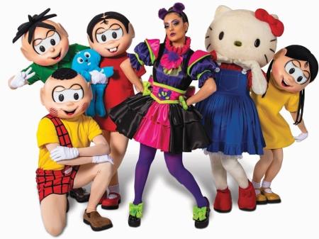 Lissah Martins é a vilã Alini Miga em "Turma da Mônica e Hello Kitty em: O Poder da Amizade" - Divulgação