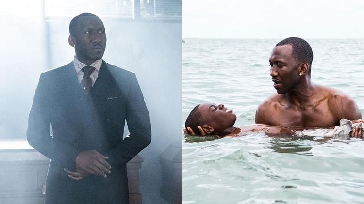 Mahershala Ali em "Luke Cage" e em "Moonlight", de 2016 - Divulgação - Divulgação