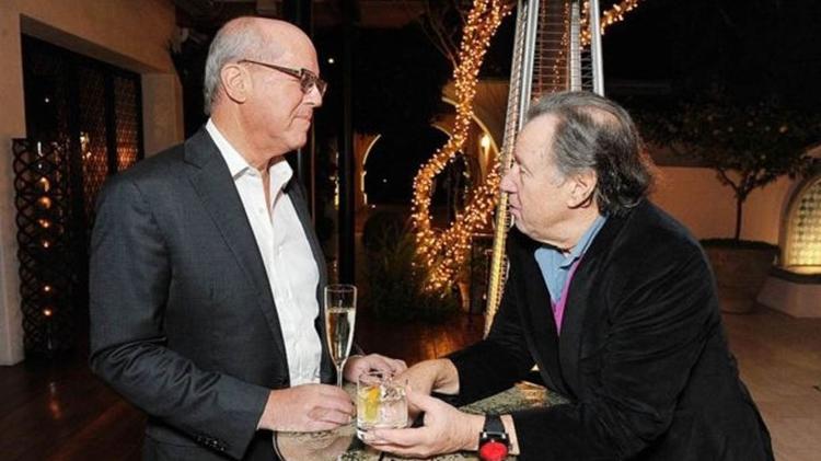 Fred Rosen (direita) é o homem por trás do Netflix dos milionários - Getty Images via BBC - Getty Images via BBC