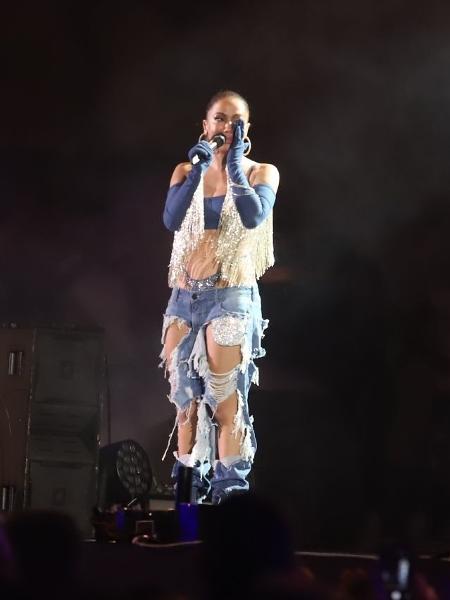 Made in Honório: Anitta recria show do Rock in Rio em apresentação gratuita e chora no palco - Daniel Pinheiro/AgNews