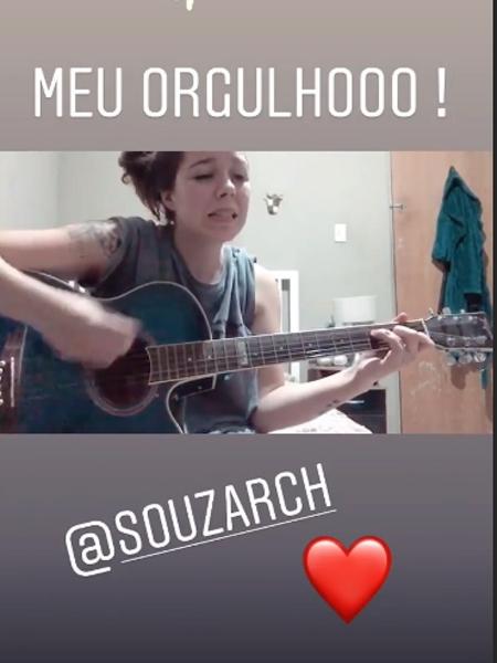 Latino mostra video da filha cantando gospel: "Meu orgulho" - Reprodução/Instagram