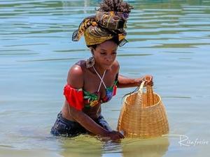 Eliete Paraguassu, coordenadora da Colônia de Pescadores de Ilha de Maré, na Bahia - Rita Freire/Arquivo Pessoal - Rita Freire/Arquivo Pessoal