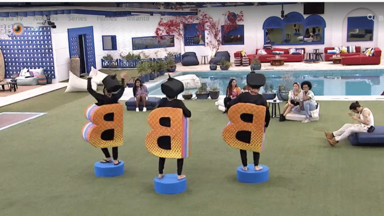 Castigo do último monstro no BBB 21 - Reprodução/Globoplay - Reprodução/Globoplay