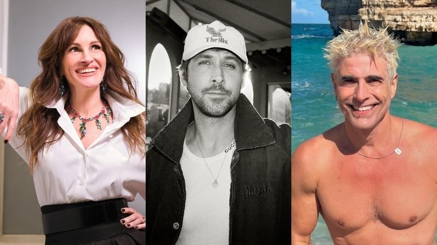 Julia Roberts, Ryan Gosling e Reynaldo Gianecchini