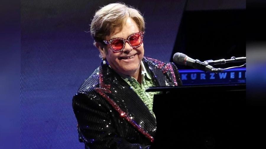 Elton John em cena de novo documentário produzido pelo Disney+ - Disney+/Divulgação