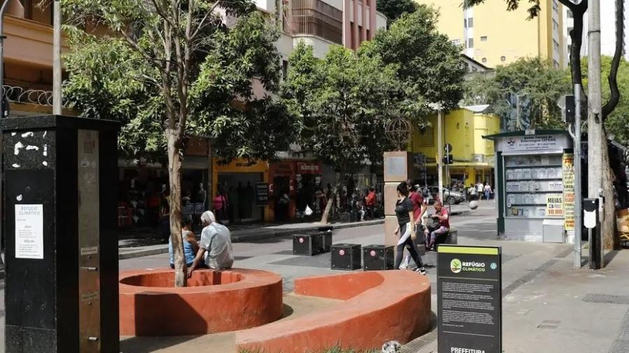 Refúgio climático funciona como ilha de frescor Refúgio climático funciona como ilha de frescor