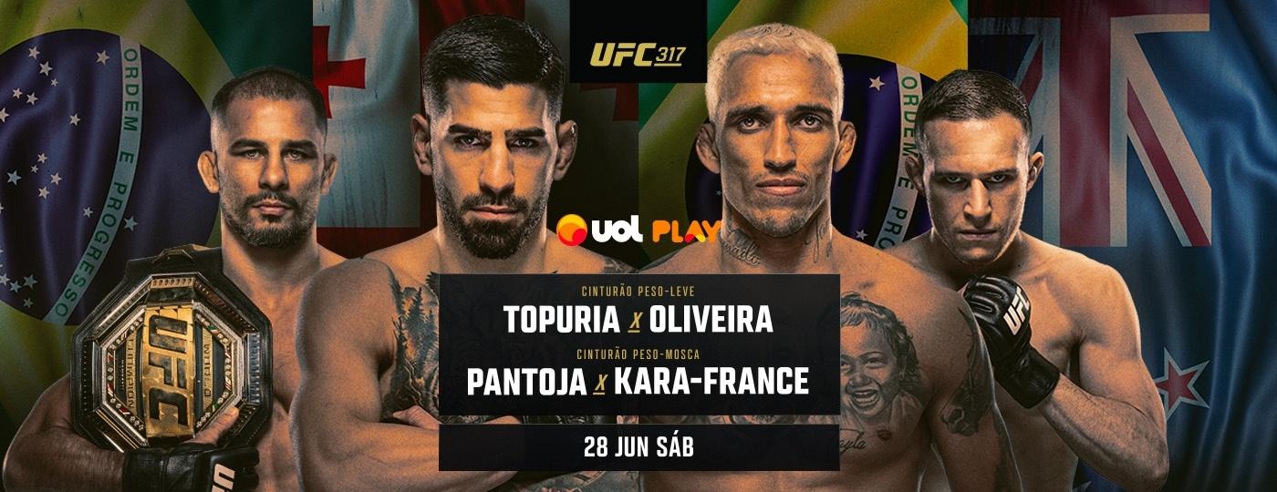 UFC 317: Charles do Bronx disputa o cinturão contra Ilia Topuria - uol play