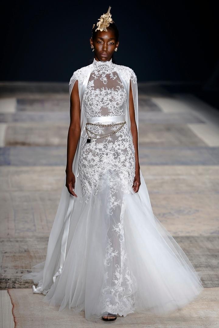 Samuel Cirnansck desfila coleção na SPFW N41 - Alexandre Schneider/UOL