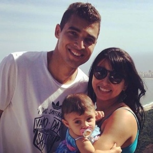 Fernando Dutra e Michelle Dilonardo, pais de Fernanda Luttini, bebê de "Malhação" - Reprodução/Instagram/fernandinhaluttini - Reprodução/Instagram/fernandinhaluttini