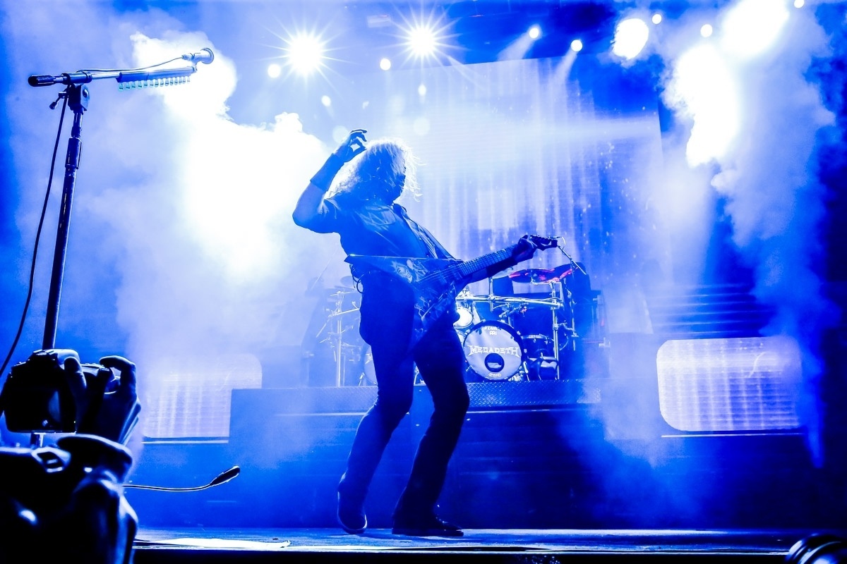 7.ago.2016 - Megadeth se apresenta no Espaço das Américas em São Paulo - Manuela Scarpa/Brazil News