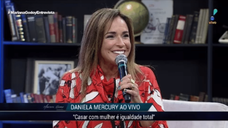 Daniela Mercury - Reprodução/RedeTV!