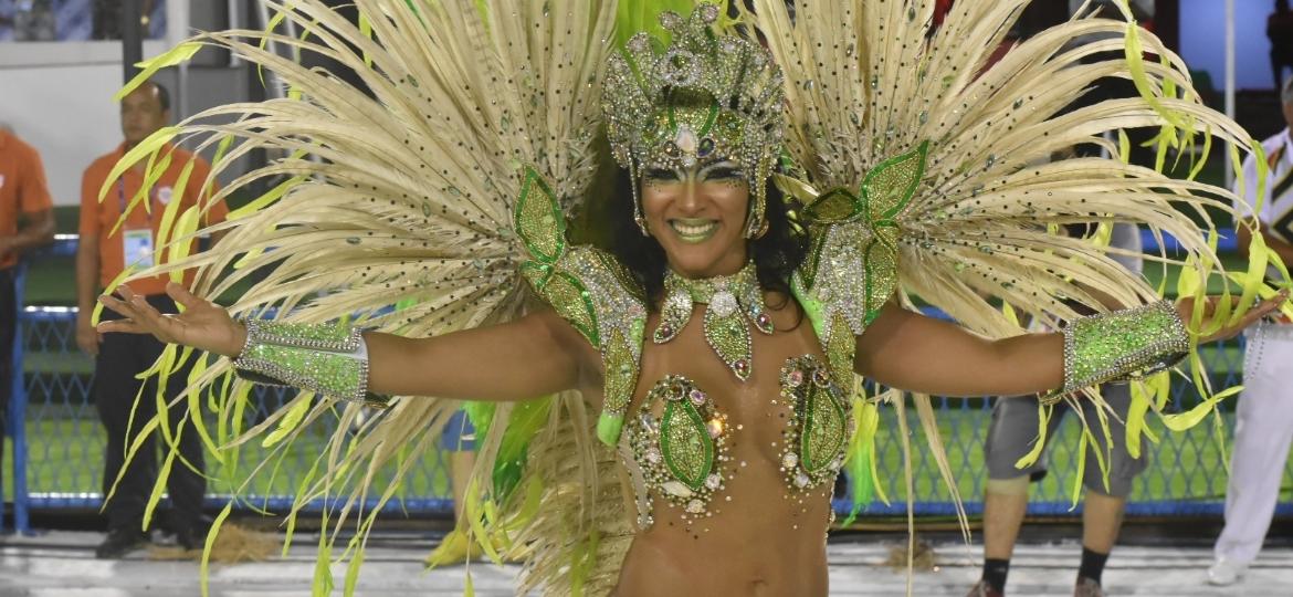 Império da Tijuca foi a segunda escola a desfilar no grupo de acesso do Carnaval do Rio - AgNews