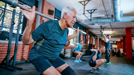 Anziano, attività fisica, attività fisica, esercizio - Getty Images