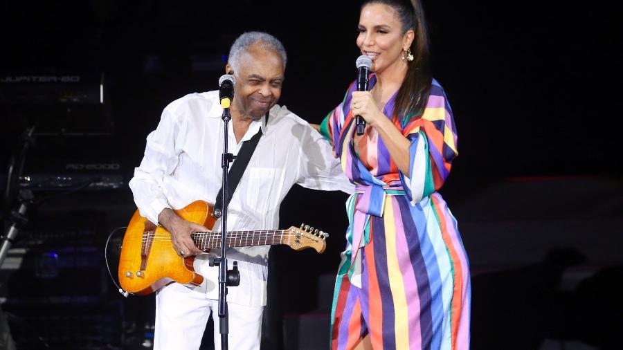 Ivete Sangalo e Gilberto Gil se apresentarão com Caetano Veloso em Salvador - Manuela Scarpa/Brazil News