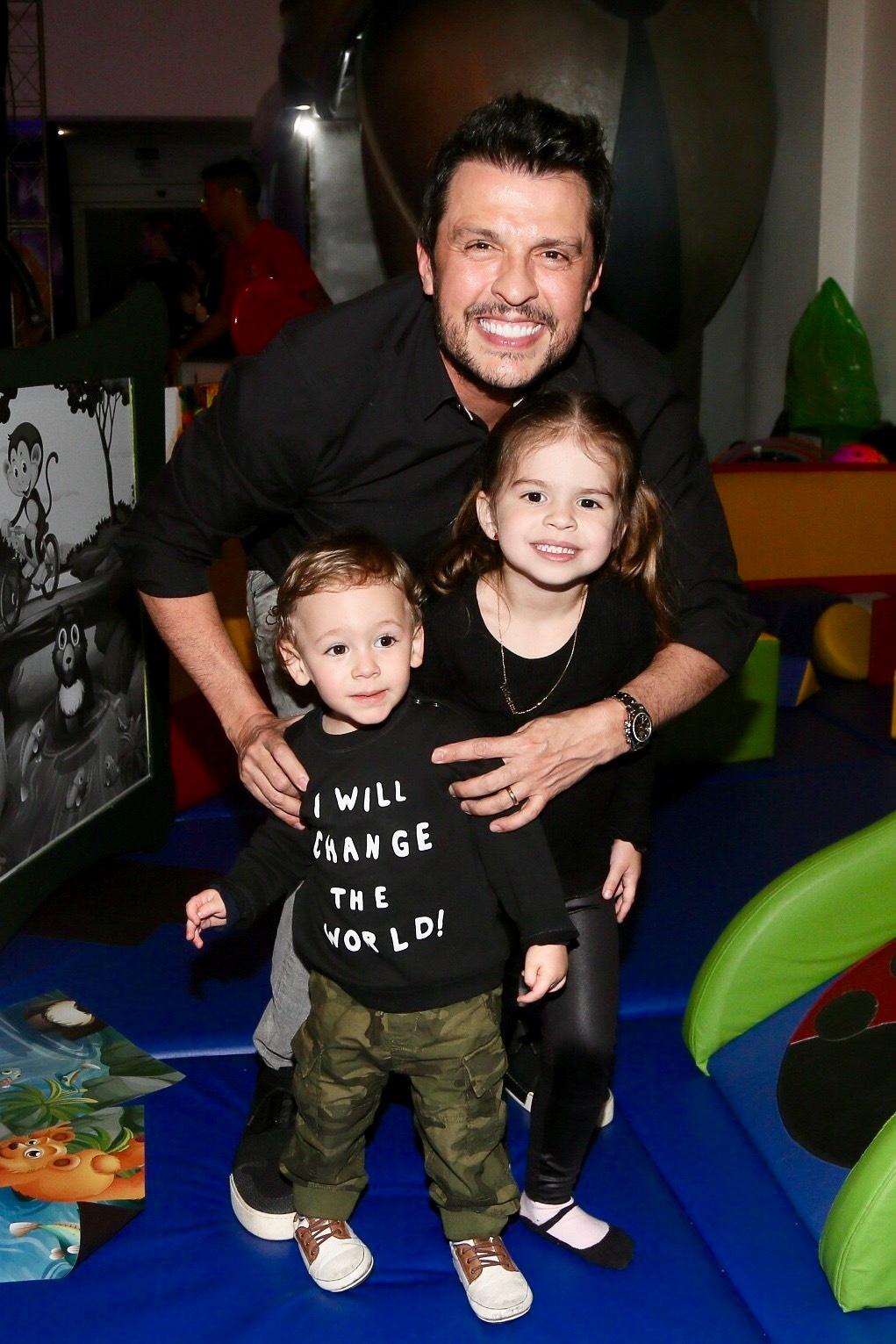 Filho de Galisteu comemora 8 anos com festão e convidados famosos - Manuela Scarpa/Brazil News