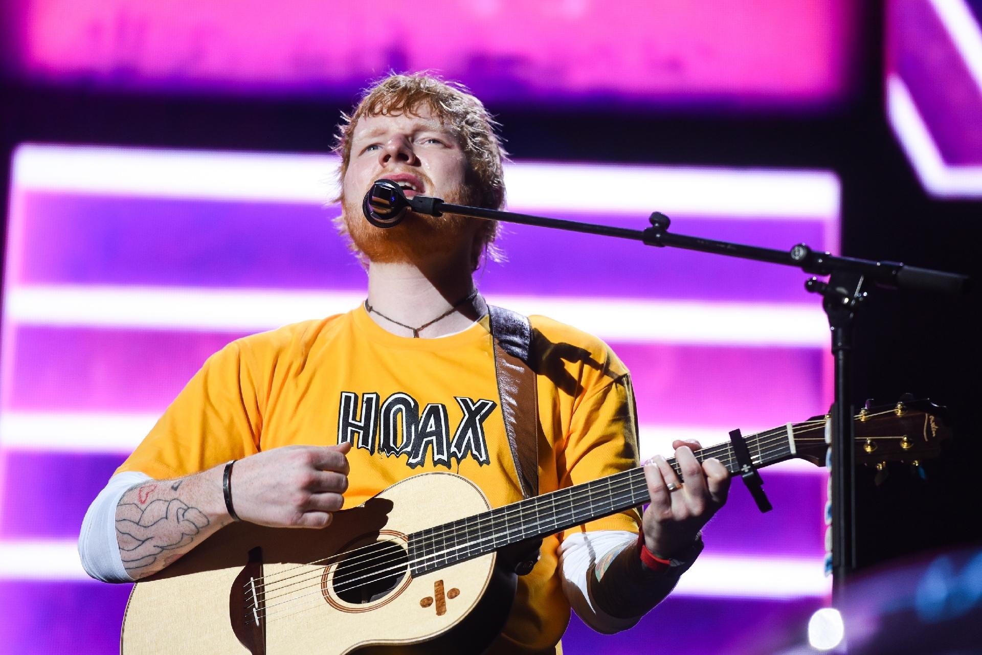 Ed Sheeran apresenta a turnê "Divide" para São Paulo - Flavio Moraes/UOL