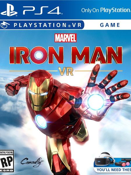 Capa do game "Iron Man VR" - Reprodução