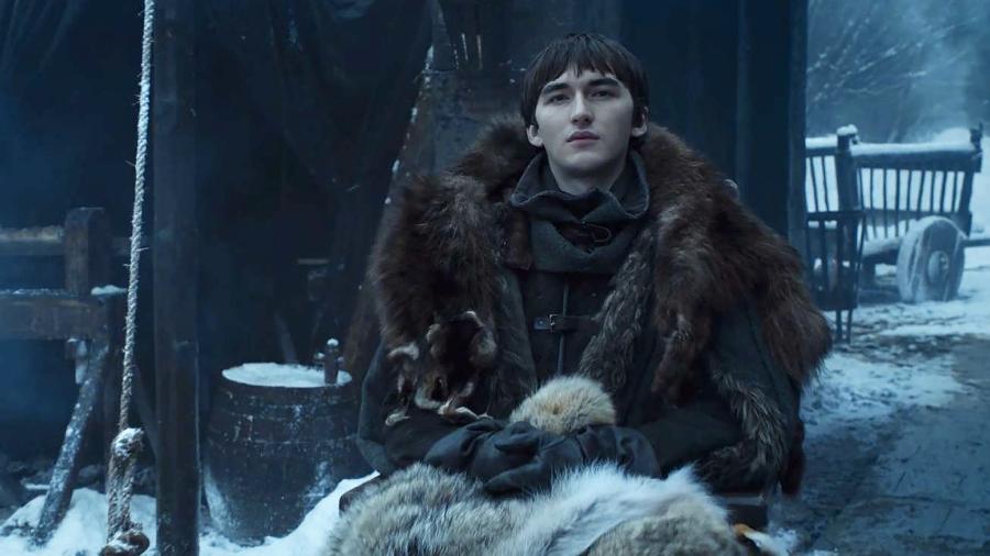 Isaac Hempstead-Wright como Bran Stark na última temporada de "Game of Thrones" - Reprodução