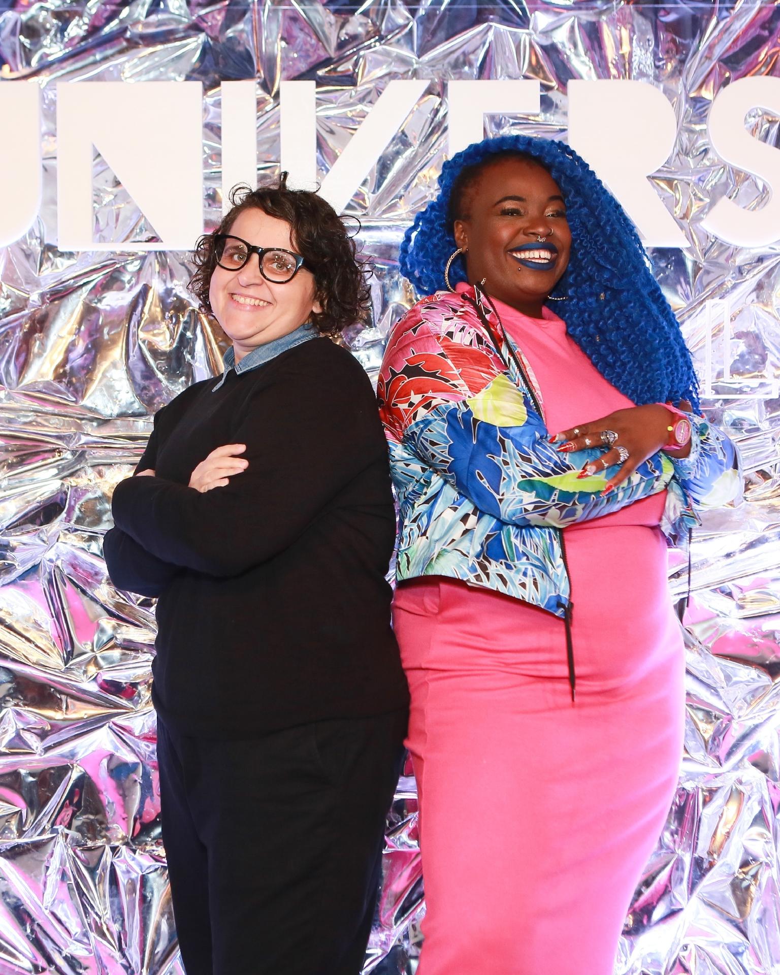 Preta Rara e Cris Naumocvs em Universa Talks - Iwi Onodera/UOL