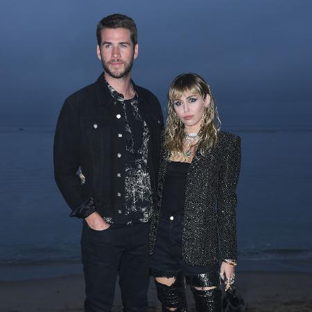 Miley Cyrus e Liam Hemsworth - Valerie Macon/AFP