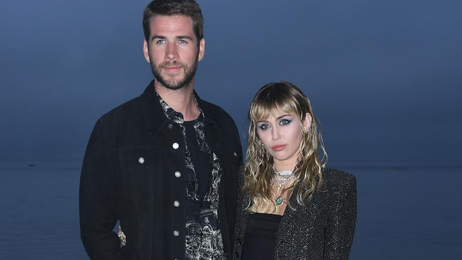 Miley Cyrus e Liam Hemsworth - Valerie Macon/AFP