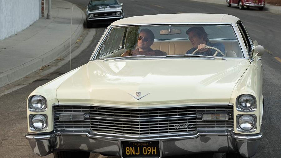 Leonardo DiCaprio e Brad Pitt em cena de Era Uma Vez em Hollywood - Divulgação/IMDb