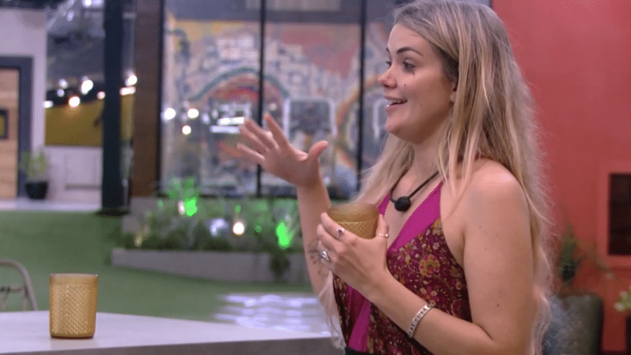 Marcela conversa com Babu após jogo da discórdia - Reprodução/Globoplay