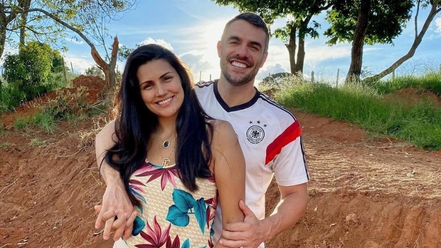 Mariana Felício e Daniel Saullo - Reprodução/Instagram @danielsaulloreal