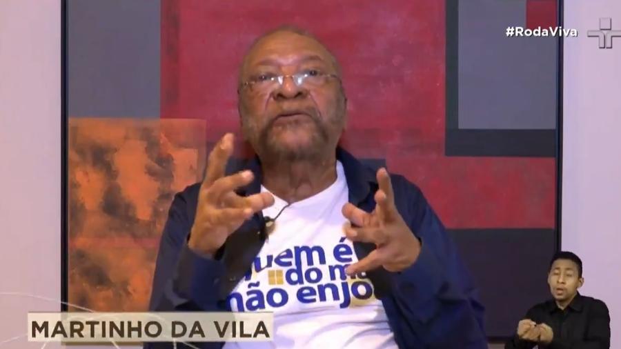 Martinho da Vila detona presidente da Fundação Palmares em entrevista ao "Roda Viva" - Reprodução/Vídeo