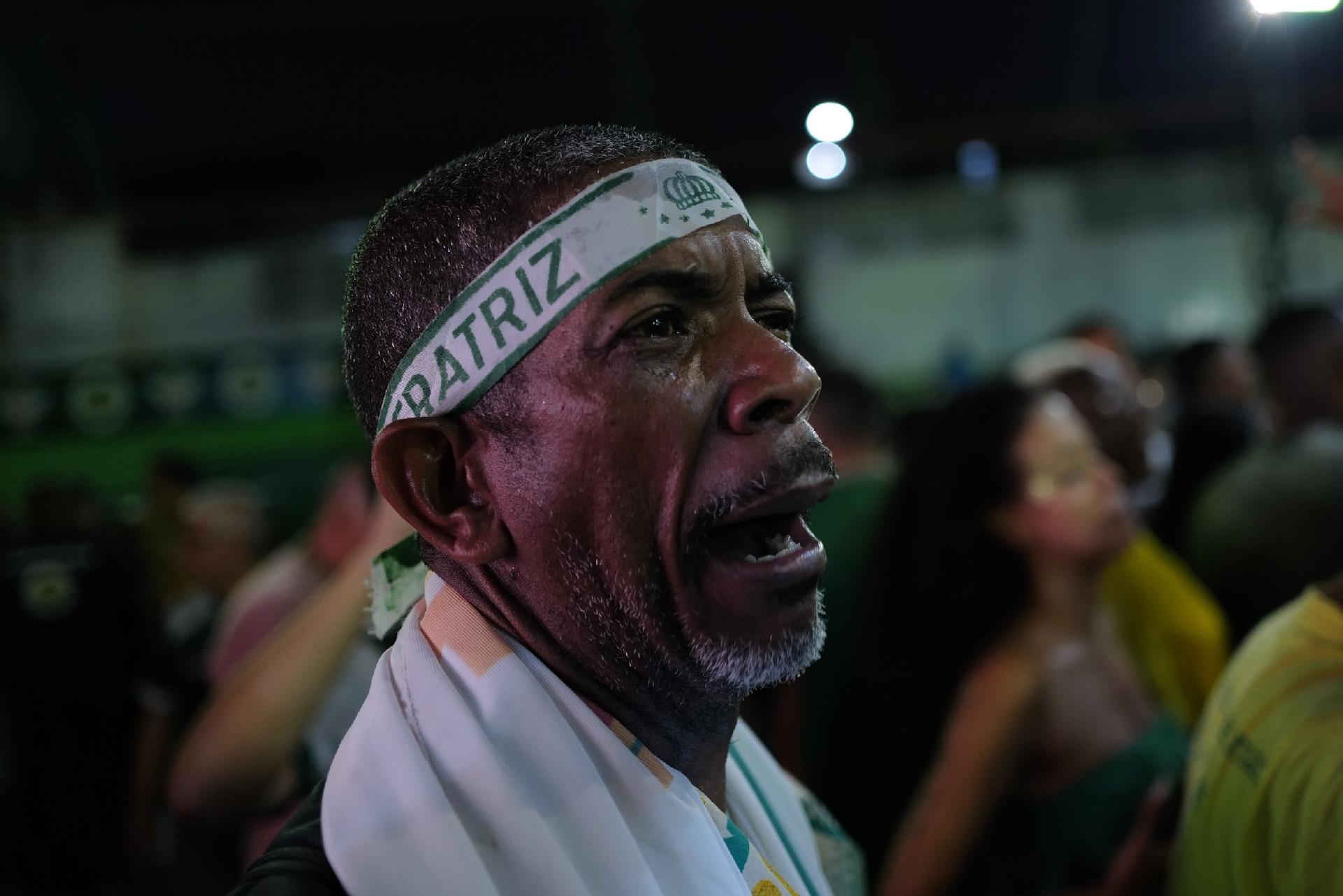 Campeã do Carnaval 2023, quadra da Imperatriz Leopoldinense esté em festa no RJ - Lucas Landau/UOL