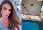 Nicole Bahls tem galinheiro vip com piscina em casa; confira detalhes - Reprodução/Instagram