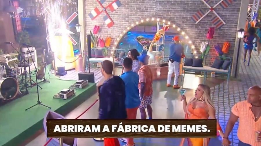 A Fazenda 2023: Começa a décima festa da temporada, que terá Turma do Pagode - Reprodução/PlayPlus