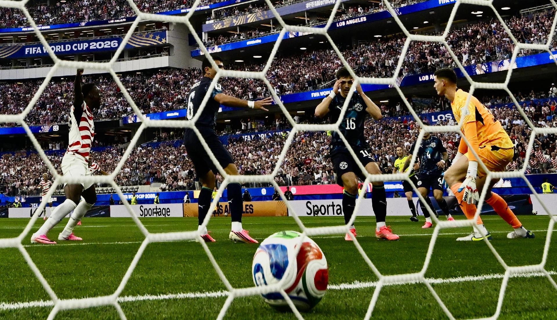 Paraguai perde por 4 a 1 para os Estados Unidos na estreia da Copa - undefined